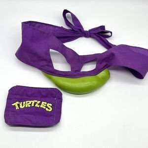 VTG Teenage Mutant Ninja Turtles TMNT Donatello Costume Eye Mask w/ Nose 1988